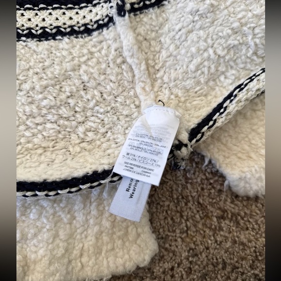 Madewell Striped Bouclé Cardigan Sweater 
size Large - Picture 12 of 12